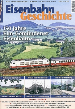 Eisenbahn Geschichte 113 · Aug./Sept 2022