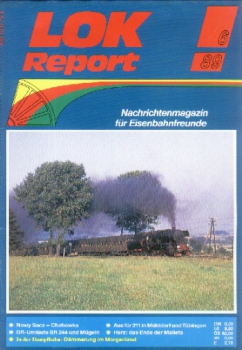 Zeitschrift · Lok Report · 6/1989